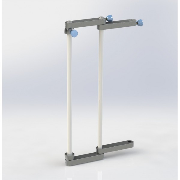 Double Support for Ø25mm Infusion Racks (AIRport)